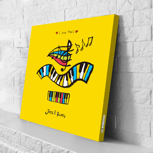 【日本 VisualSonic】藍牙畫布音箱 - Jazz & Blues