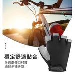 台灣現貨！網布透氣半指手套 騎行 戶外防護 健身重訓手套 防滑 運動訓練 騎乘 運動手套, , large