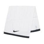 NIKE FUNDAMENTAL TOWEL 浴巾 60x120cm 戶外 運動 家居 簡約 素色 純棉 吸水佳 黑 白, , large