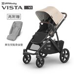 【UPPAbaby】VISTA V3王者之尊旗鑑推車-單人推車(贈新生兒貼身坐墊+內含:防蚊帳+擋雨罩), , large