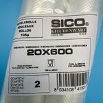 SICO舒肥專用真空包裝袋捲型20cmx600cm 25cmx600cm 30cmx600cm (2捲/包), , large
