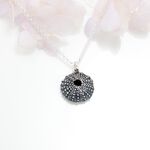 【Angel & Me】Sea urchin s925 sterling silver necklace ocean animal gift, , large