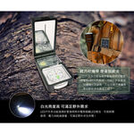 LED戶外多功能指南針緊急照明手電筒(T10) 夜光 溫度計 濕度計, , large