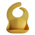 【mushie】矽膠立體圍兜/Mineral Yellow, , large