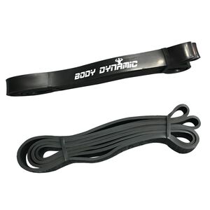 【德旺健身器材】 彈力健身帶21mm - 暗夜黑