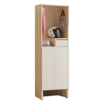 【唯熙傢俱】菲利楓木雙色２尺半開放式鞋櫃, , large