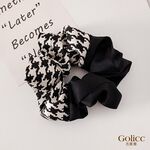 【Gulicc 】古莉可 髮圈 千鳥格大腸圈, , large