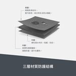 Moshi Pluma 14吋 Laptop Sleeve 輕薄防震筆電內袋, , large
