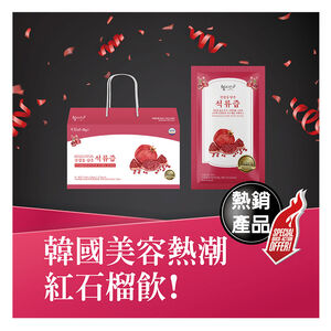 優果園 韓國紅石榴飲禮盒 (每盒30包/每包80毫升)