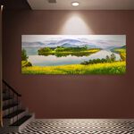 【御畫房】油彩花 國家一級畫師手繪油畫60×120cm(VF-35), , large