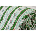 [CINN Far-Infrared] Nano FIR All-Season Blanket – Avocado Green Stripes｜5 x 6.2 ft, , large