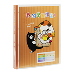 【連勤】四孔1"圓型夾(學習檔案) 12本/箱 LC-8004C, , large