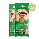 【倆寶貝精品館】Soopa舒趴 生機狗點心潔牙棒系列(多種口味)100gｘ2入, , large