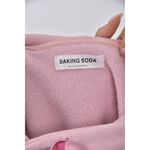 (F) baking soda韓牌質感連帽紫色長袖上衣二手衣, , large