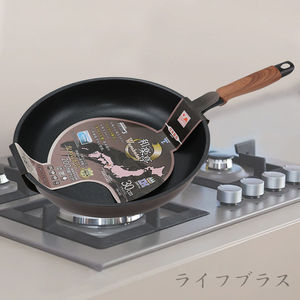 日本製 和樂亭IH大金不沾平底鍋-30cm