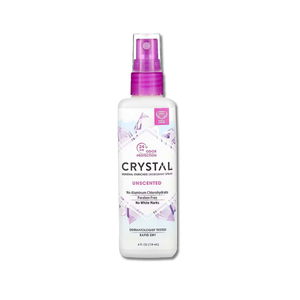 [日日好物]美國CRYSTAL-長效淨味約24小時全身用礦物淨味除臭噴霧118ml/瓶-無香粉(運動汗味腋下狐臭袪味噴劑,全天乾爽體香露,身體去除體臭異味體香膏)