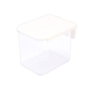免打孔洞洞收納板蓋子收納盒-白色