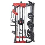 [Body Dynamic] TO-S109 Multifuncion Smith Machine-Black, , large