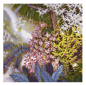 【御畫房】花語系列三 國家一級畫師手繪油畫80×80cm(VF-181)