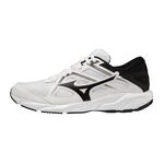 Mizuno Maximizer 男女 慢跑鞋 寬楦 運動 休閒 輕量 緩震 耐磨 止滑 白黑 [K1GA230002], , large