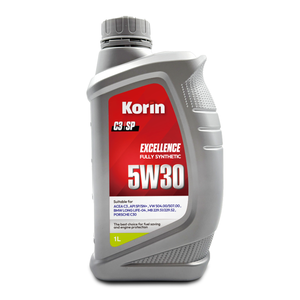 Korin Excellence 5W30 C3/SP fully synthetic motor oil
