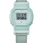 CASIO 卡西歐 G-SHOCK 自然系列 湖水藍 布質錶帶方型女錶 GMD-S5600CT-3, , large