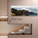 【御畫房】黃山雲海 國家一級畫師手繪油畫60×120cm(VF-53), , large