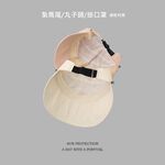 【A&R】防水速乾可折內網款半空頂遮陽帽 寶貝粉, , large