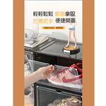 【AOTTO】磁吸透明加厚收納鞋盒6入-透明正開 ( AL-210W ), , large