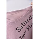(XL) 落肩粉色長袖上衣二手衣, , large