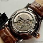 [星晴錶業]Kenneth Cole手錶,44mm,KCWGE2122404古銅色錶面玫瑰金錶殼咖啡色真皮皮革錶帶款, , large