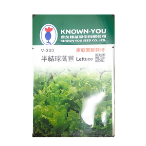 【向花緣】農友 半結球萵苣 - 蔬菜種子