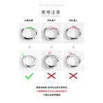 【A&R】s925純銀潮流個性男款嘻哈風青藤耳扣 單入 附馬卡收納盒 , , large