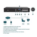 TP-LINK昌運監視器組合 VIGI NVR1008H-8MP 8路主機+VIGI C240I 4MP網路攝影機*8, , large
