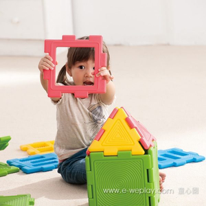 [Yong Quanxin] Weplay Body Potential Development Series [Creative Interaction] Ingenious Building Blocks (Family Group) ATG-KC3002-028