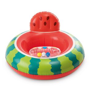 【泳具】INTEX 西瓜造型幼兒座(適用年齡:1-2歲)