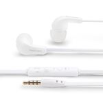E-BOOKS S76 Classic Sound Control Headphones In-Ear Headphones Support Call Music Playback Sound Quality Compatible with Android/iOS, 白色, large