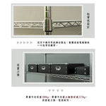 【Y HOUSE】90x60x180公分 荷重型五層鐵架 耐重層架 荷重型鐵力士架, , large