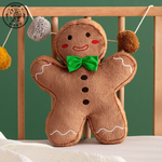 SOLO Vintage】LCW Home 32cm Gingerbread Man Pillow Made in Turkey, , large
