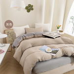 【Galatea 葛拉蒂】JOY針織四件式被套雙人床包組多款任選, , large