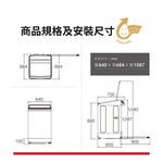 HITACHI 15kg Upright Washing Machine SF150THVGG, , large