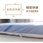 【台灣製造】天然原色細編消暑蓆 厚度5cm 單人3尺｜迷蹤之境｜四季可用 涼感蓆面 三折床墊 草蓆, , large