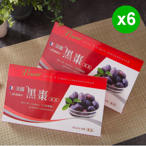 亦峰 法國ACTIDIET黑棗補精(10gx10支/盒)-6盒/組