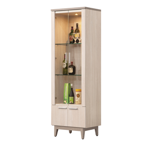 【唯熙傢俱】海瑟薇雙色2尺展示櫃