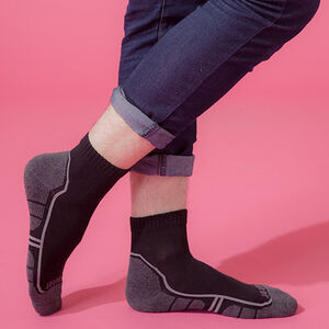 Footer流線型氣墊減壓科技襪