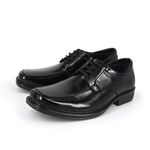 男士皮鞋 商務皮鞋 英倫皮鞋 正式皮鞋 休閒皮鞋 綁帶皮鞋 亮面皮鞋 寬楦 好穿脫 結實 散熱 透氣 耐磨 止滑 黑, , large