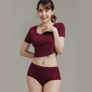 NEONER Tencel high waist period panties