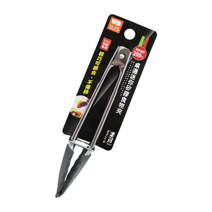桌邊迷你矽膠食物夾-18cm-3支