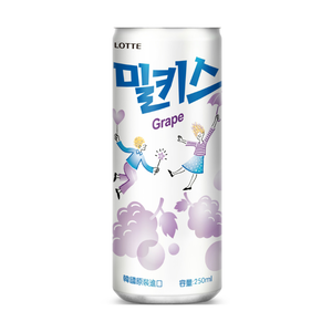 韓國樂天葡萄優格風味碳酸飲