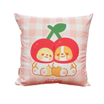 【多利寶寢具】柯基犬卡卡_水晶絨靠墊抱枕-紅紅櫻桃, , large